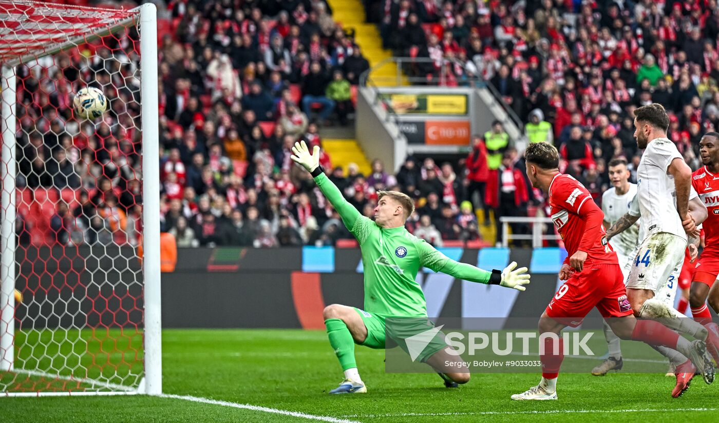 Russia Soccer Premier-League Spartak - Orenburg