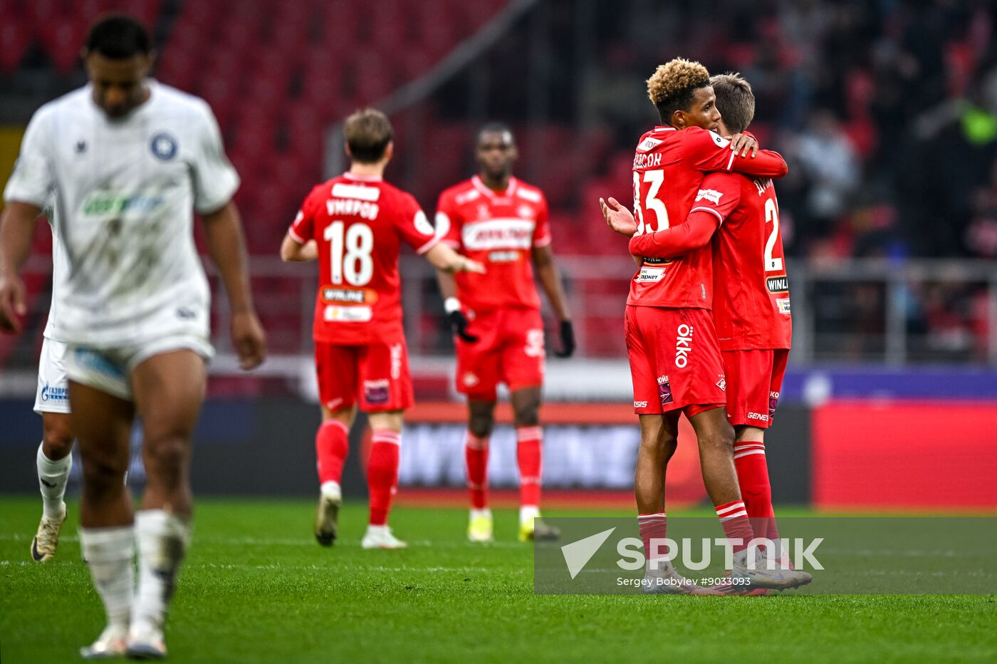 Russia Soccer Premier-League Spartak - Orenburg