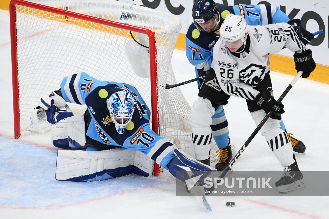 Russia Ice Hockey Kontinental League Sibir - Traktor