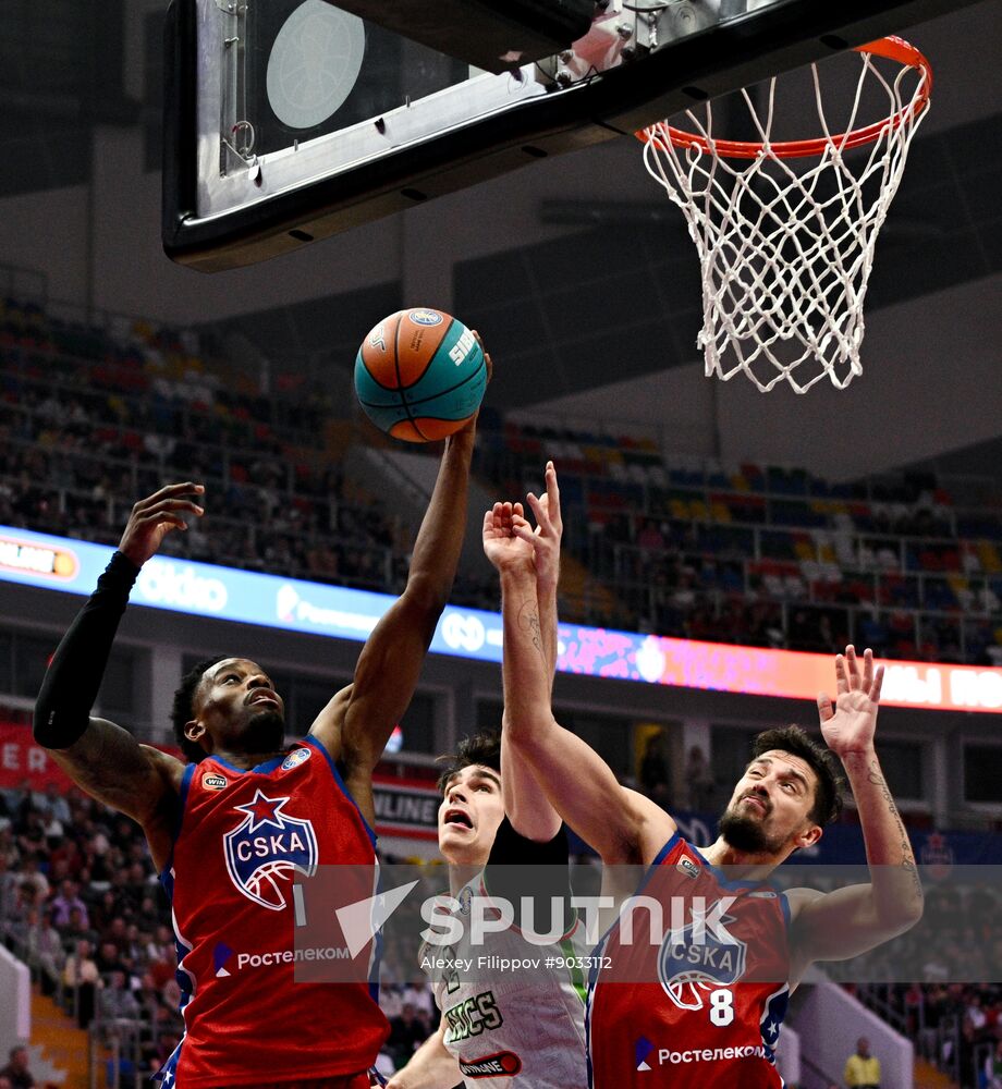 Russia Basketball United League CSKA - UNICS