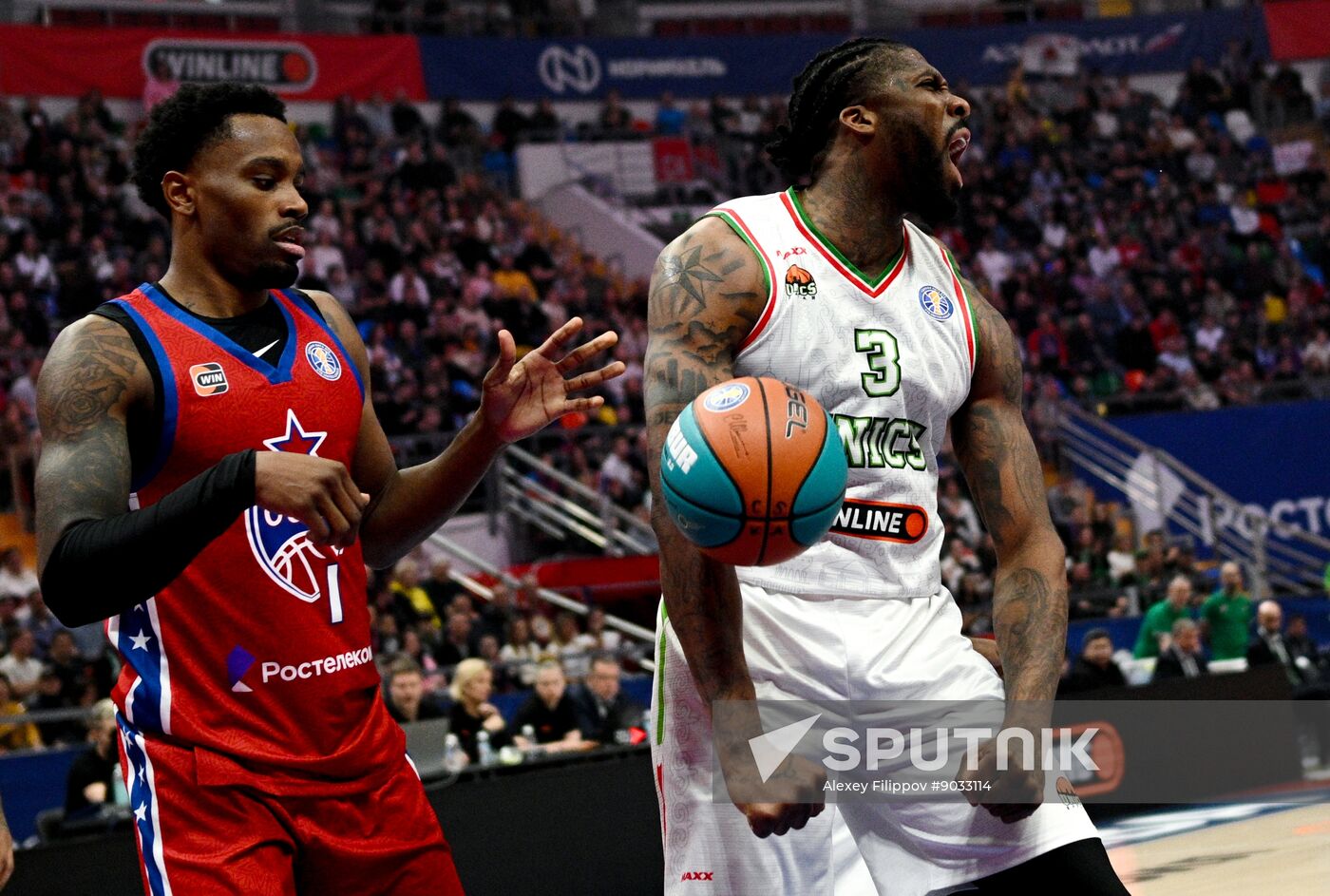 Russia Basketball United League CSKA - UNICS