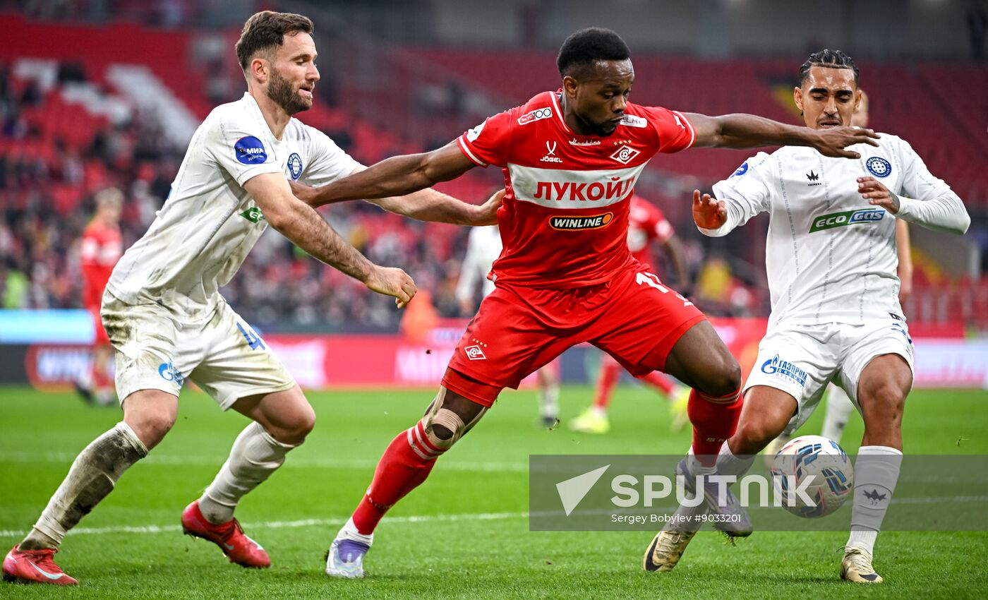 Russia Soccer Premier-League Spartak - Orenburg