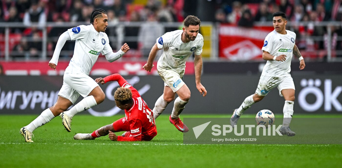 Russia Soccer Premier-League Spartak - Orenburg