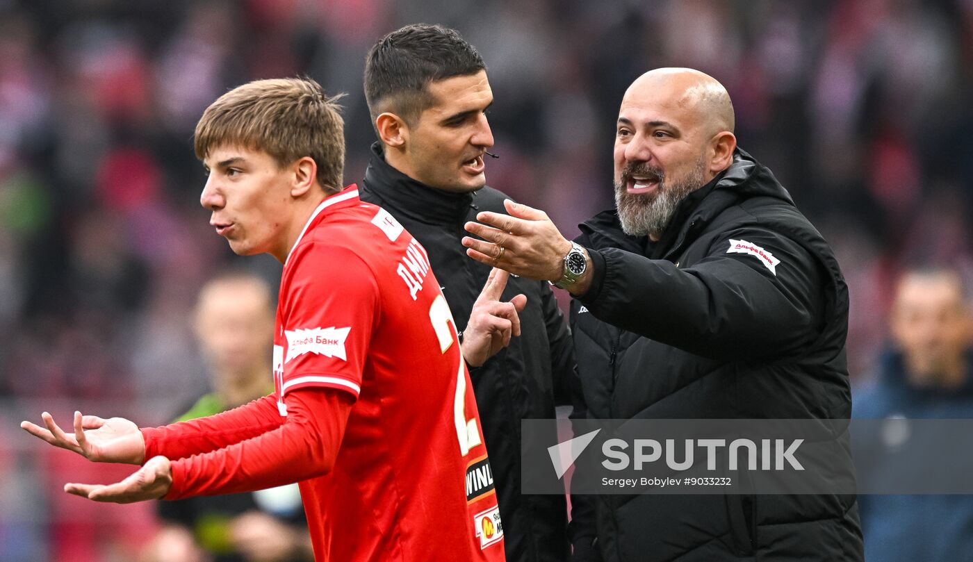 Russia Soccer Premier-League Spartak - Orenburg