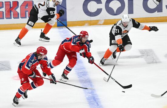 Russia Ice Hockey Kontinental League CSKA - Amur