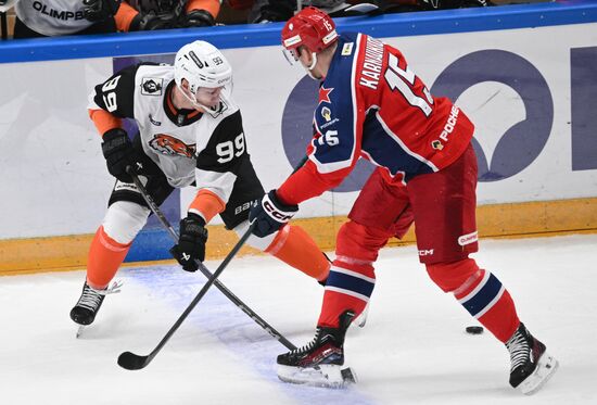 Russia Ice Hockey Kontinental League CSKA - Amur