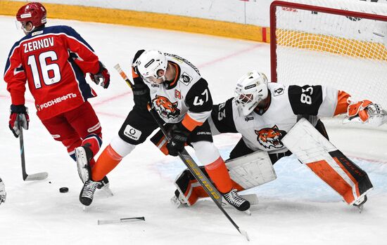 Russia Ice Hockey Kontinental League CSKA - Amur