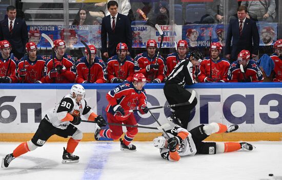 Russia Ice Hockey Kontinental League CSKA - Amur