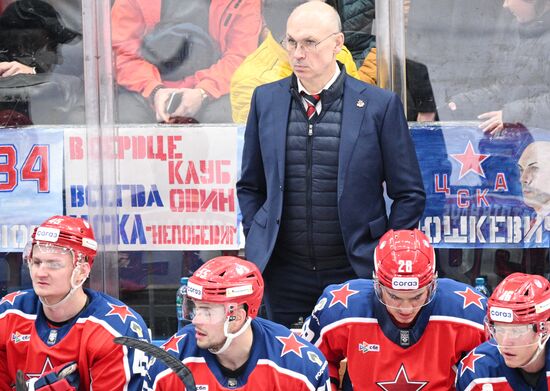 Russia Ice Hockey Kontinental League CSKA - Amur