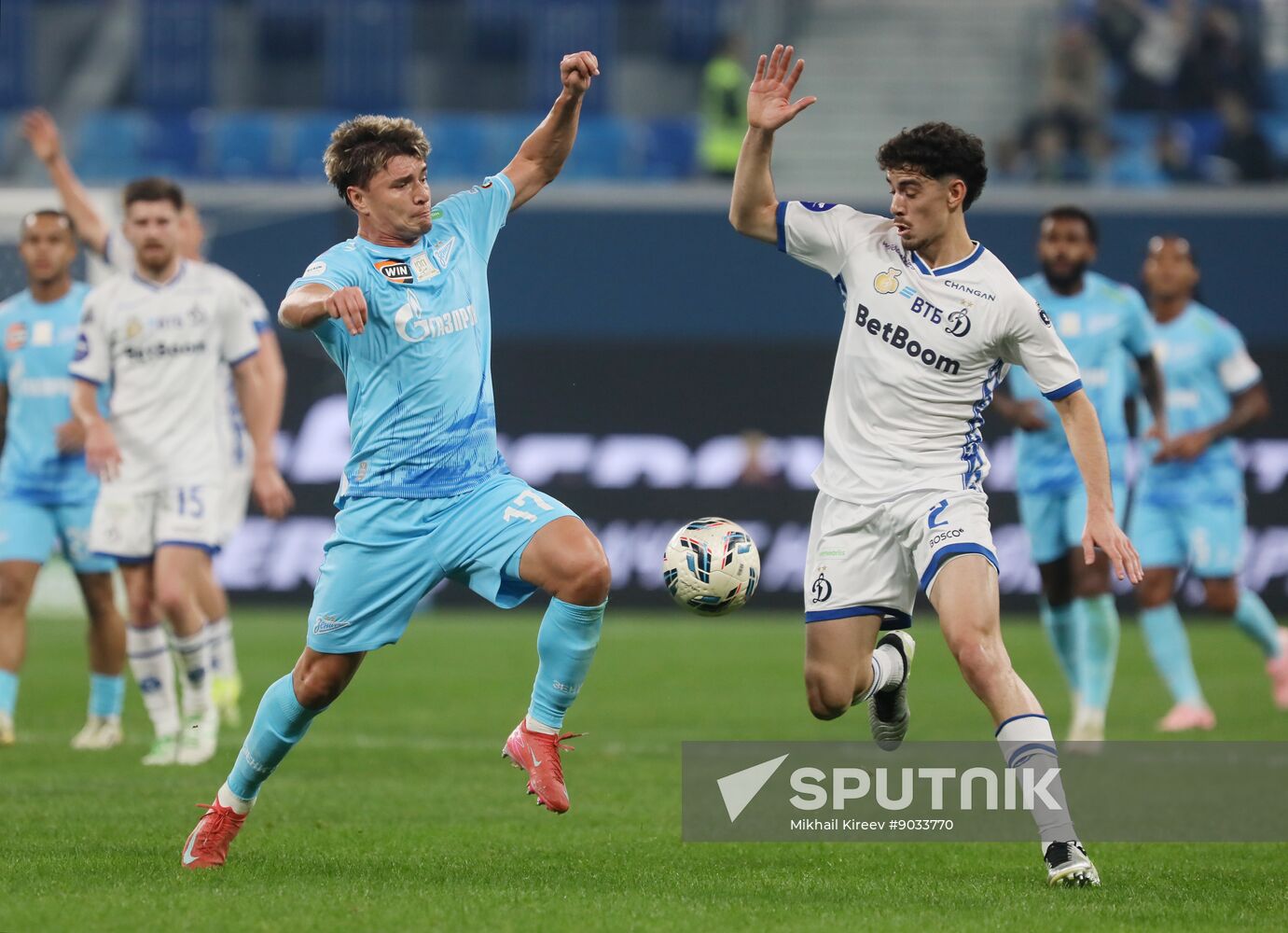 Russia Soccer Premier-League Zenit - Dynamo