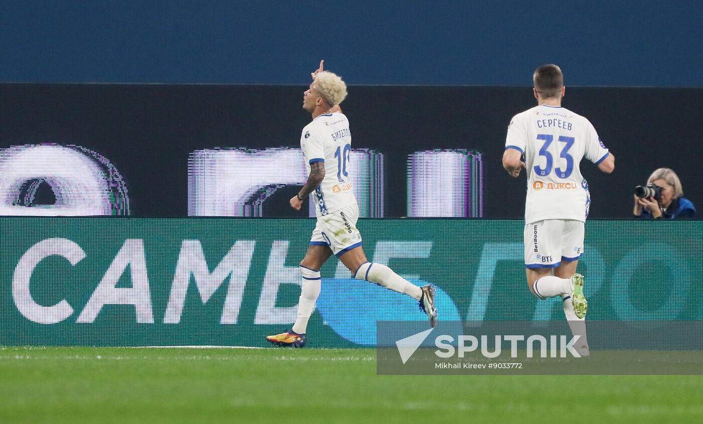 Russia Soccer Premier-League Zenit - Dynamo