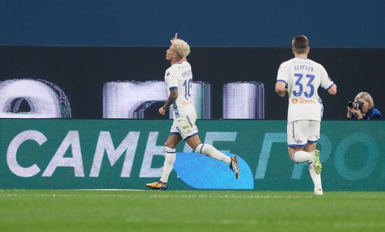 Russia Soccer Premier-League Zenit - Dynamo