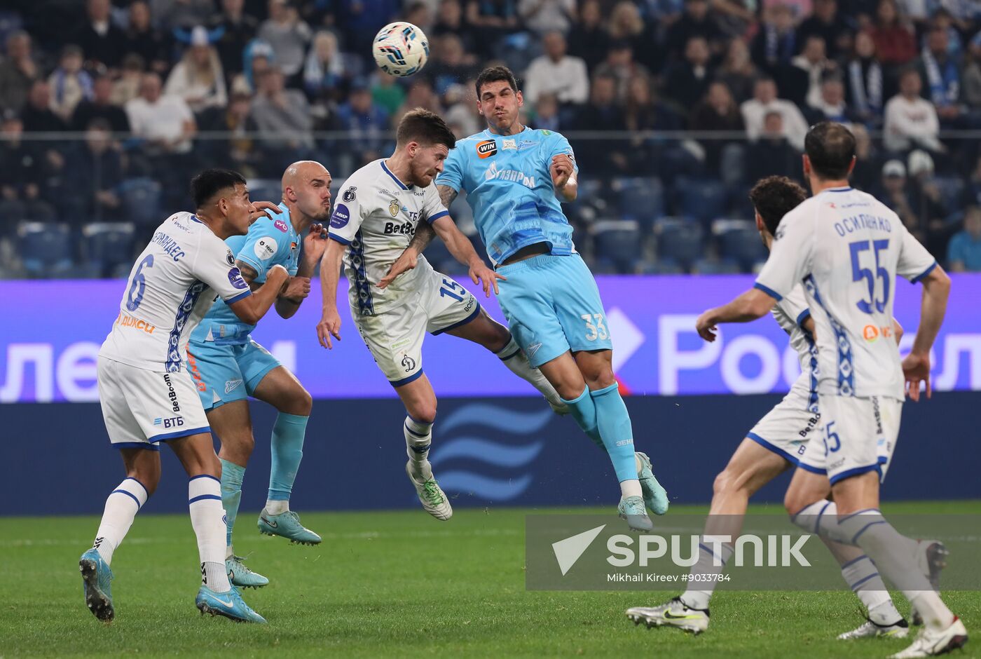 Russia Soccer Premier-League Zenit - Dynamo