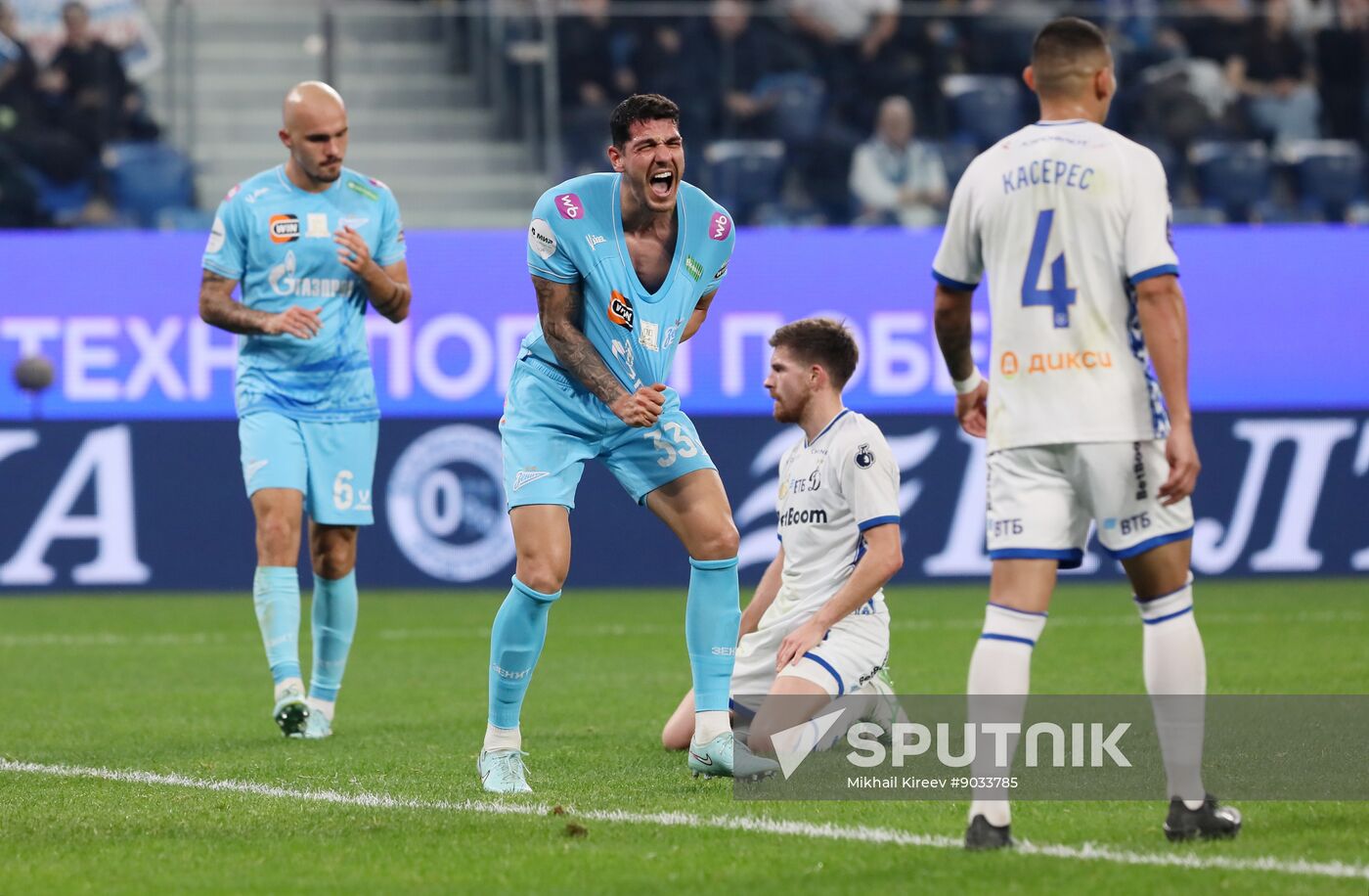 Russia Soccer Premier-League Zenit - Dynamo