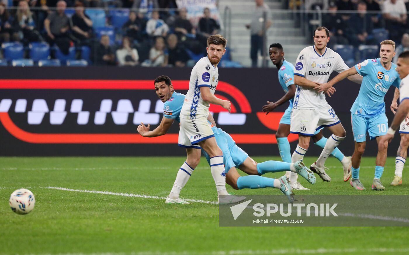 Russia Soccer Premier-League Zenit - Dynamo