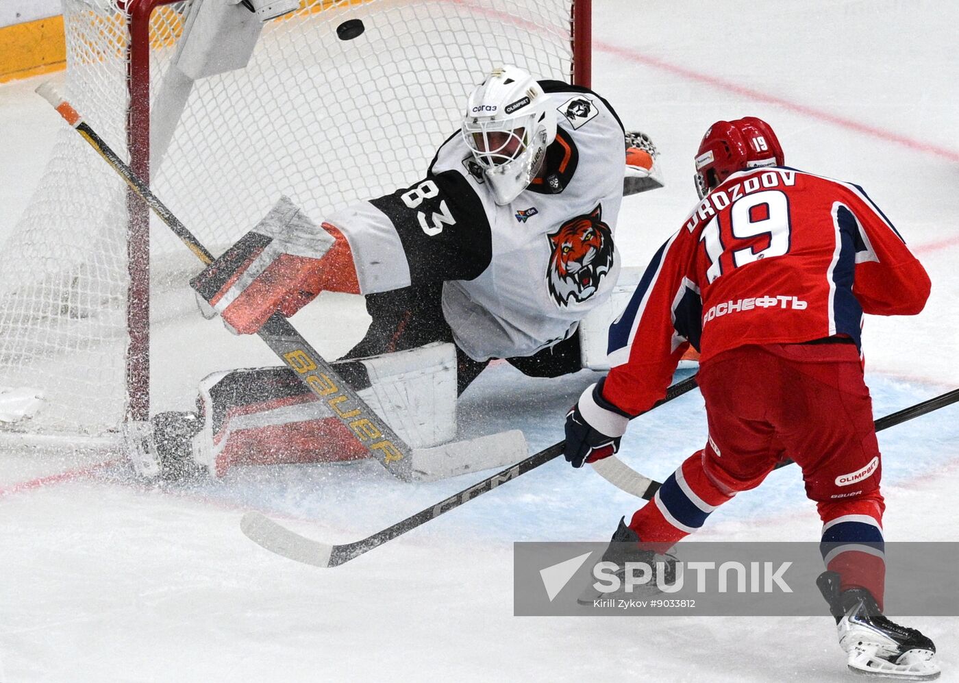 Russia Ice Hockey Kontinental League CSKA - Amur