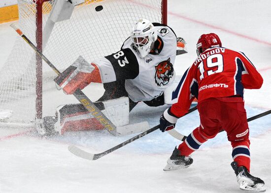 Russia Ice Hockey Kontinental League CSKA - Amur