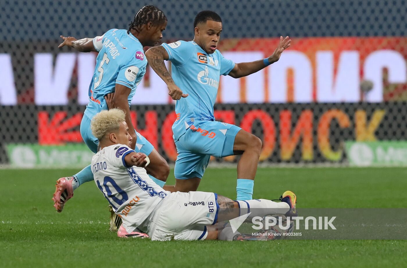 Russia Soccer Premier-League Zenit - Dynamo