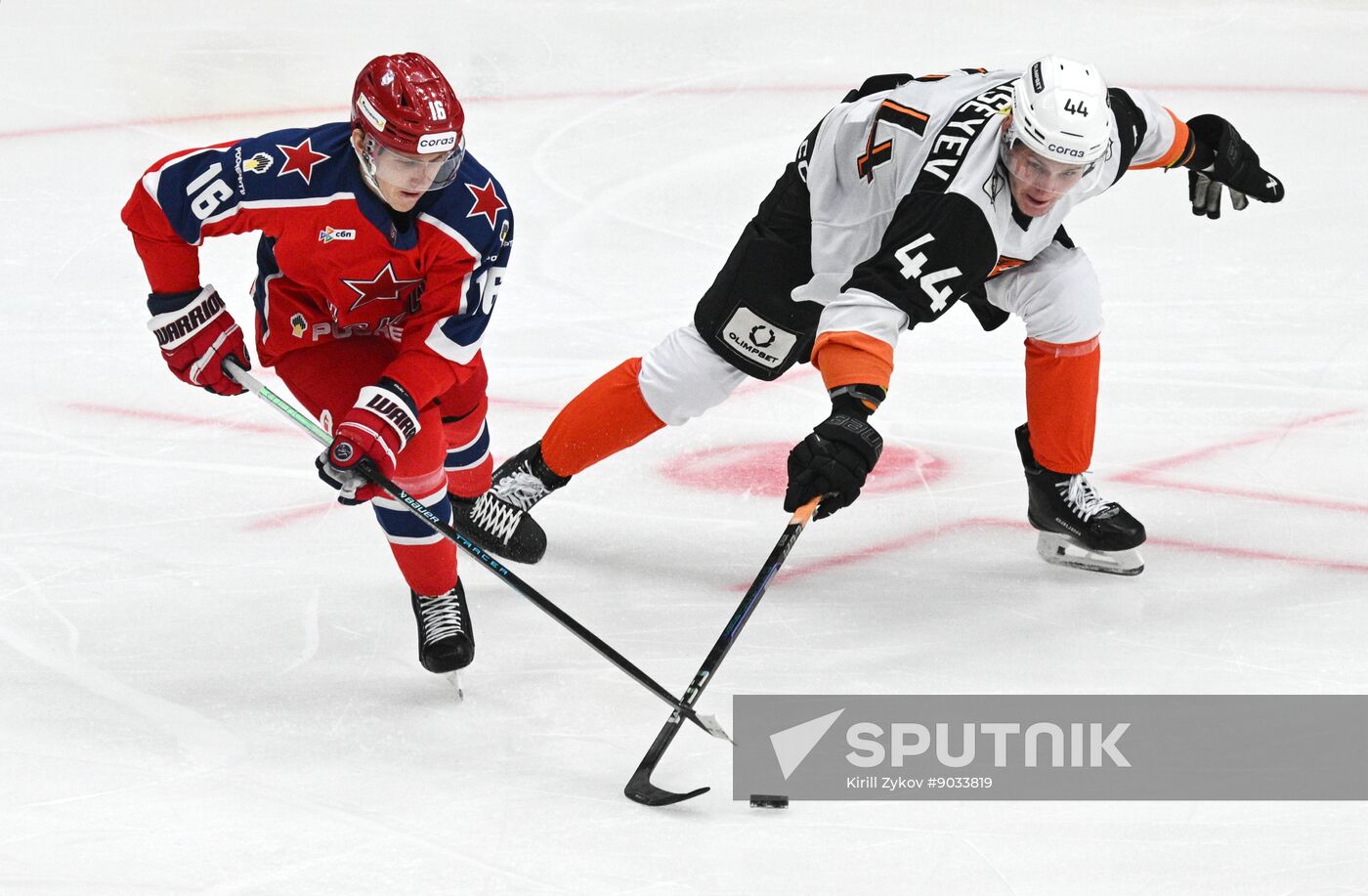 Russia Ice Hockey Kontinental League CSKA - Amur