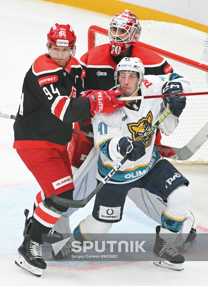 Russia Ice Hockey Kontinental League Spartak - Sochi