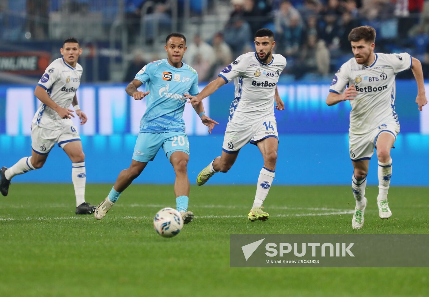 Russia Soccer Premier-League Zenit - Dynamo