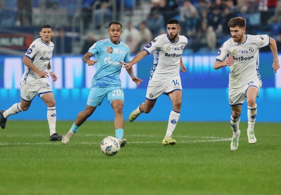 Russia Soccer Premier-League Zenit - Dynamo