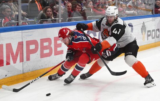 Russia Ice Hockey Kontinental League CSKA - Amur