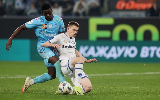 Russia Soccer Premier-League Zenit - Dynamo