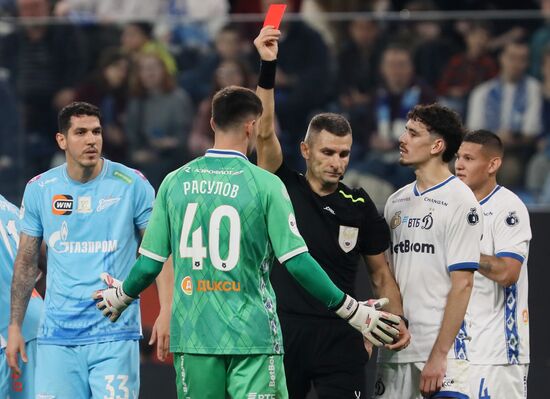 Russia Soccer Premier-League Zenit - Dynamo