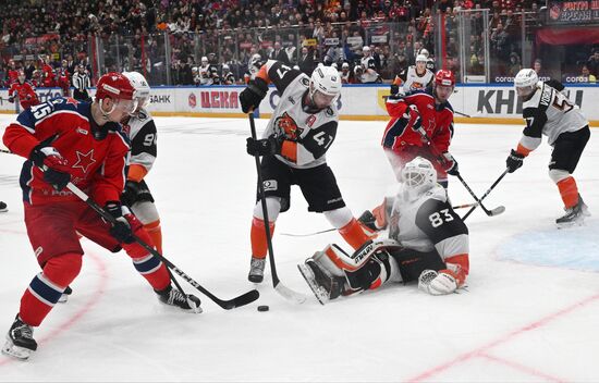 Russia Ice Hockey Kontinental League CSKA - Amur