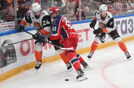 Russia Ice Hockey Kontinental League CSKA - Amur