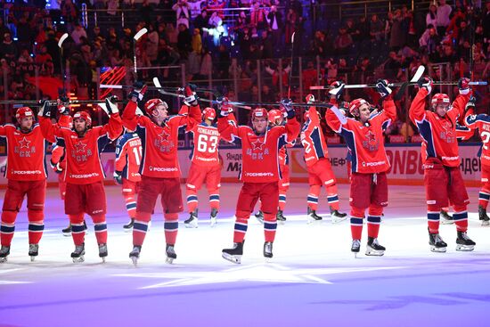 Russia Ice Hockey Kontinental League CSKA - Amur