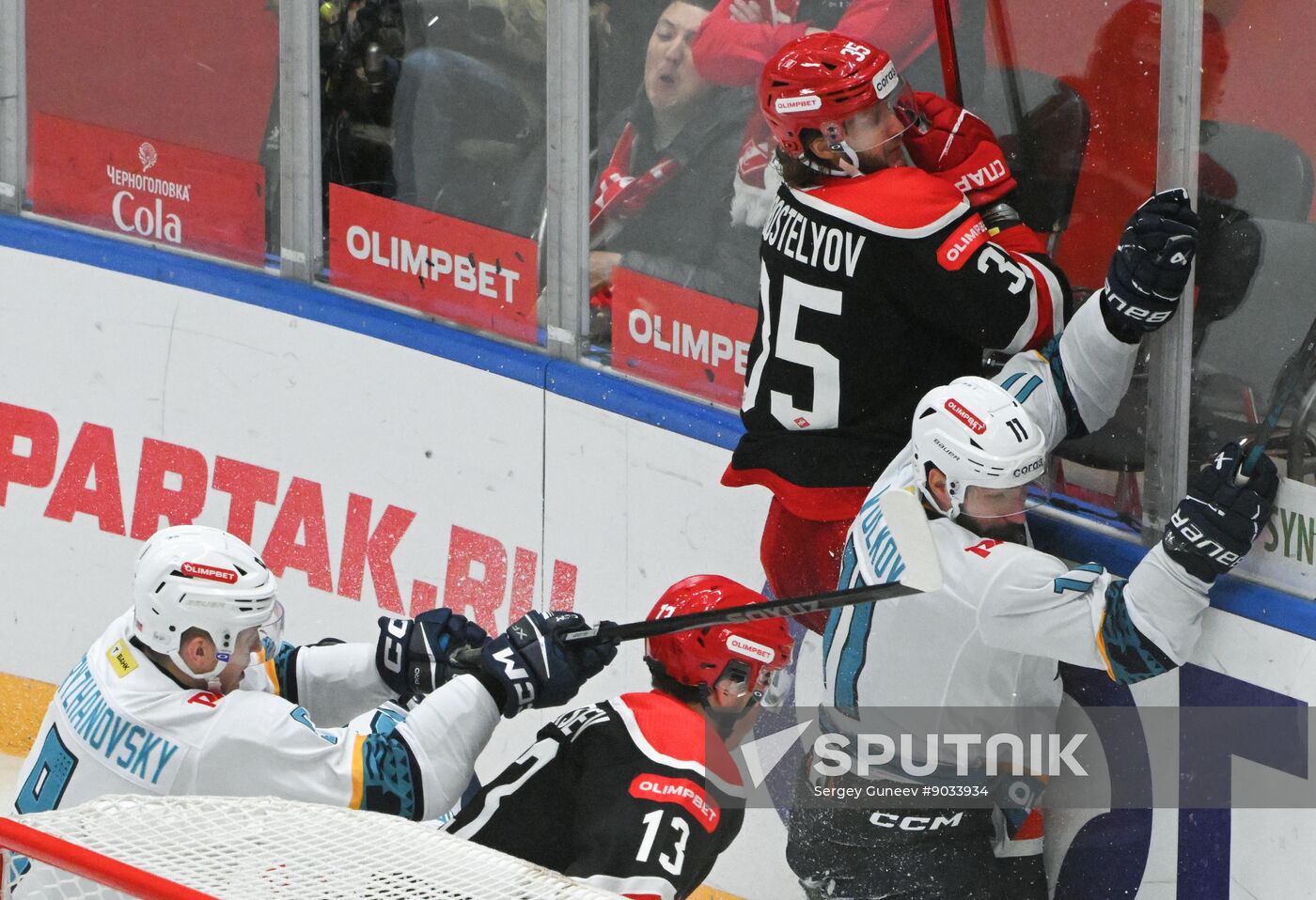 Russia Ice Hockey Kontinental League Spartak - Sochi