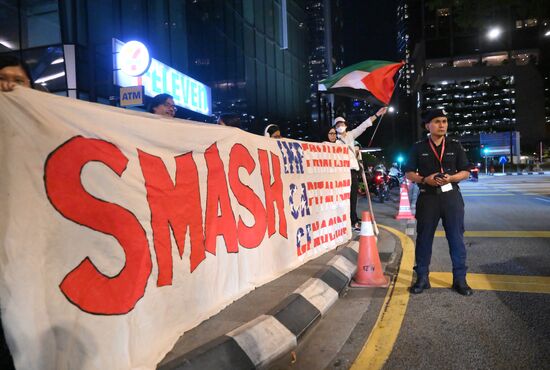 Malaysia US Trump Protests