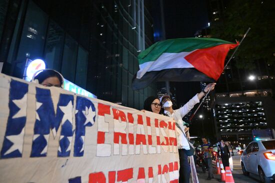 Malaysia US Trump Protests