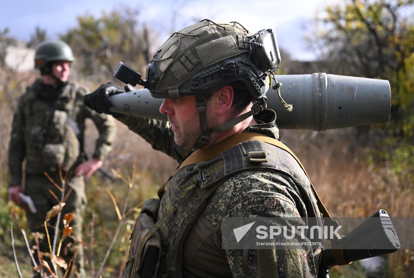 Russia Ukraine Military Operation Artillery Unit