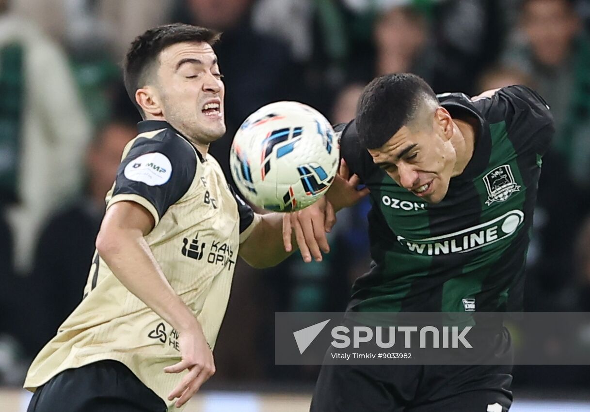 Russia Soccer Premier-League Krasnodar - Rubin
