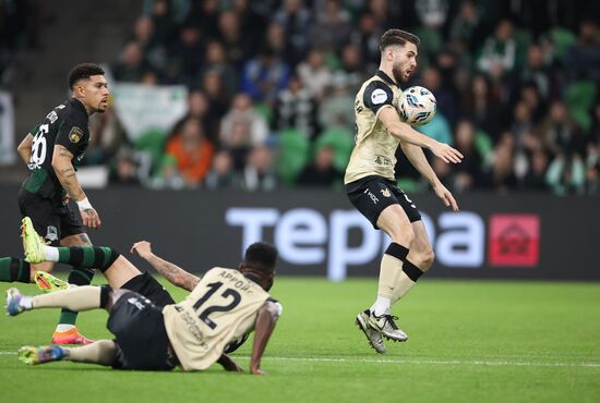 Russia Soccer Premier-League Krasnodar - Rubin