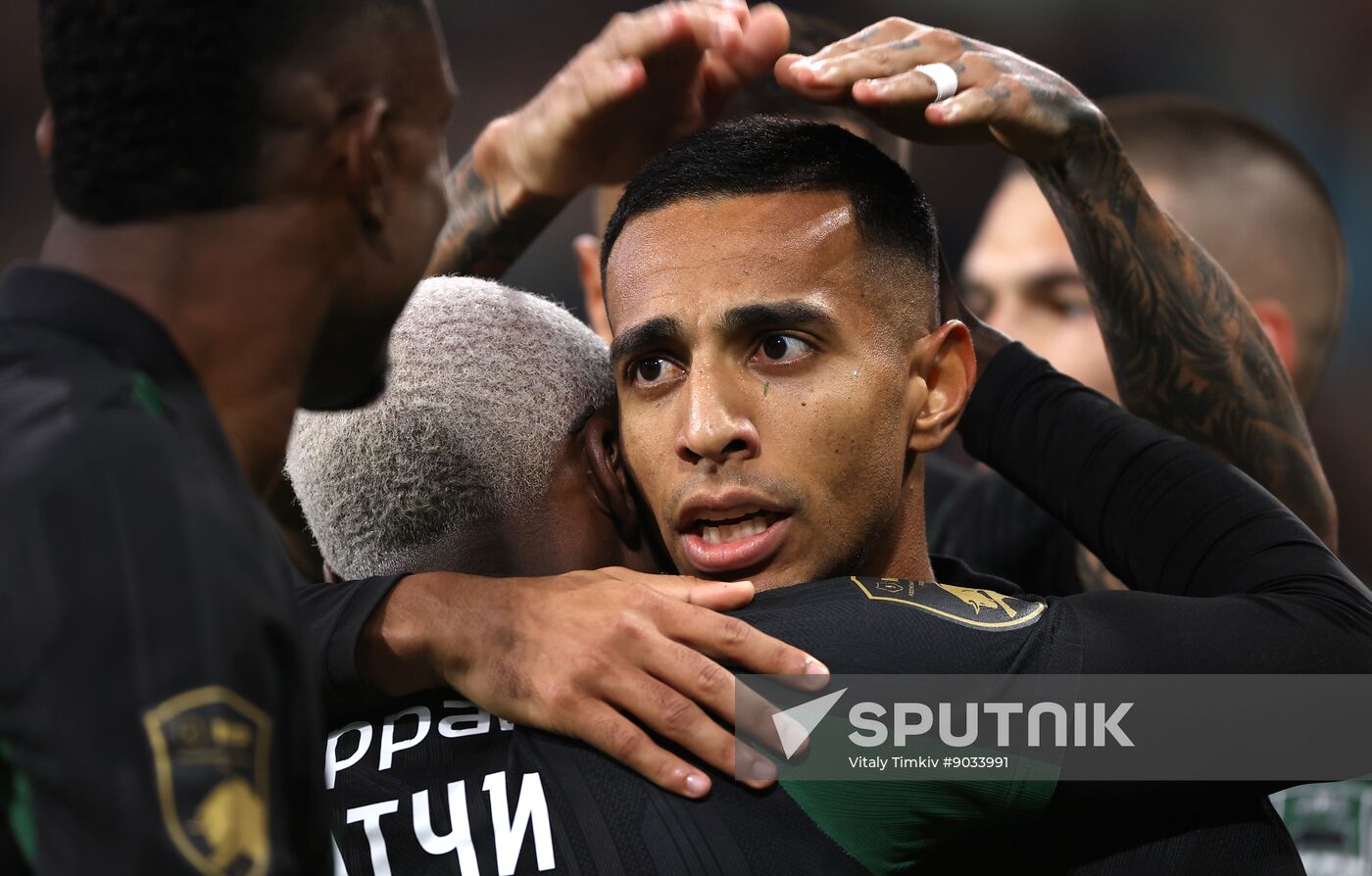 Russia Soccer Premier-League Krasnodar - Rubin