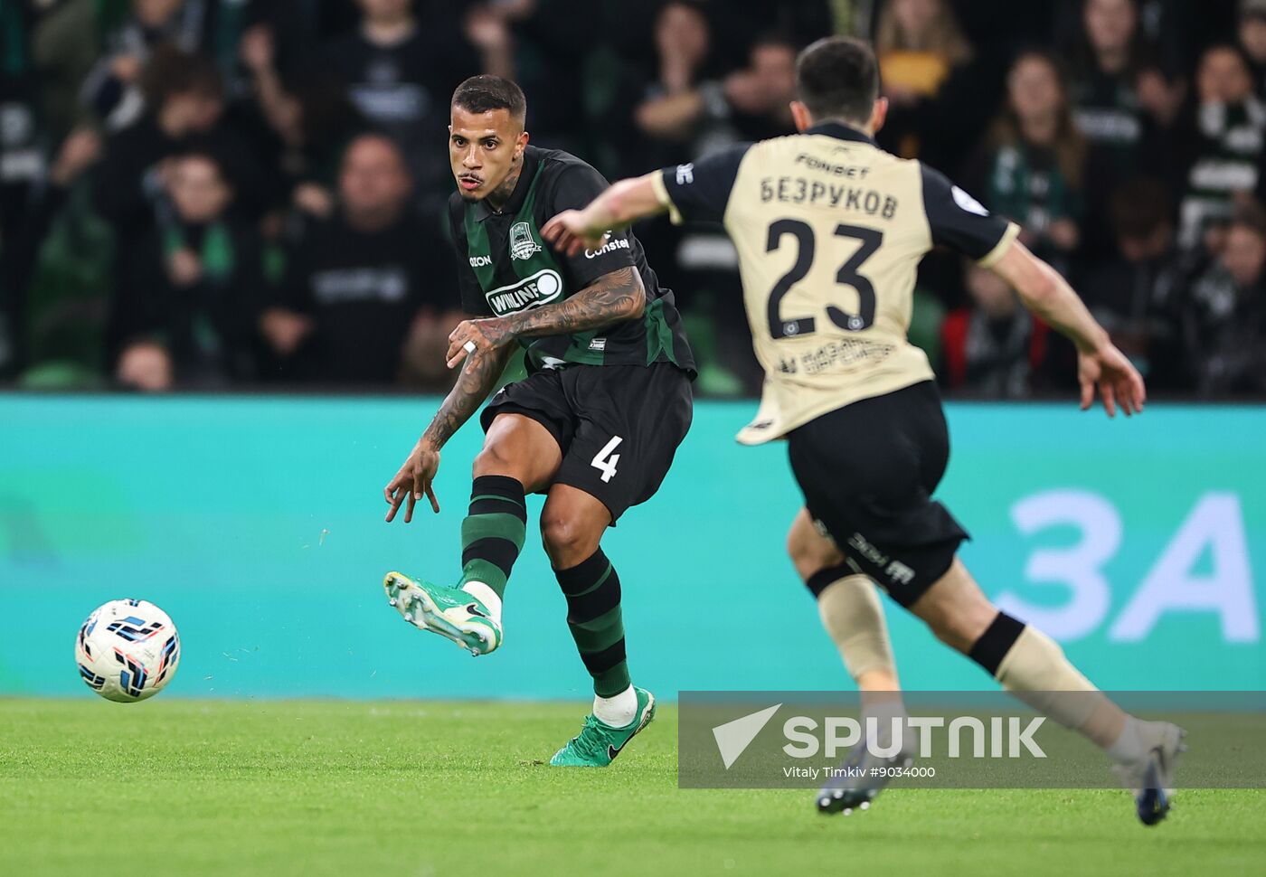 Russia Soccer Premier-League Krasnodar - Rubin