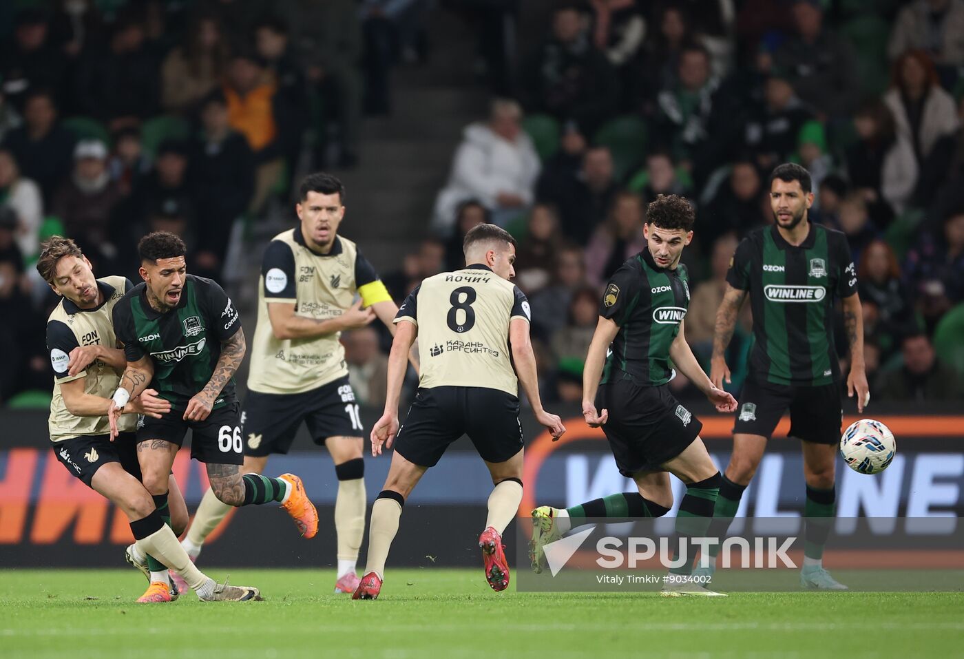 Russia Soccer Premier-League Krasnodar - Rubin