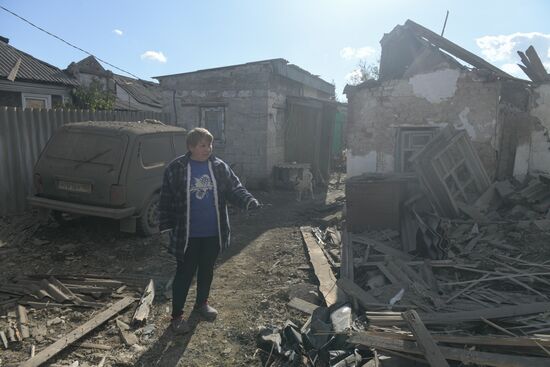 Russia Ukraine Military Operation Shelling