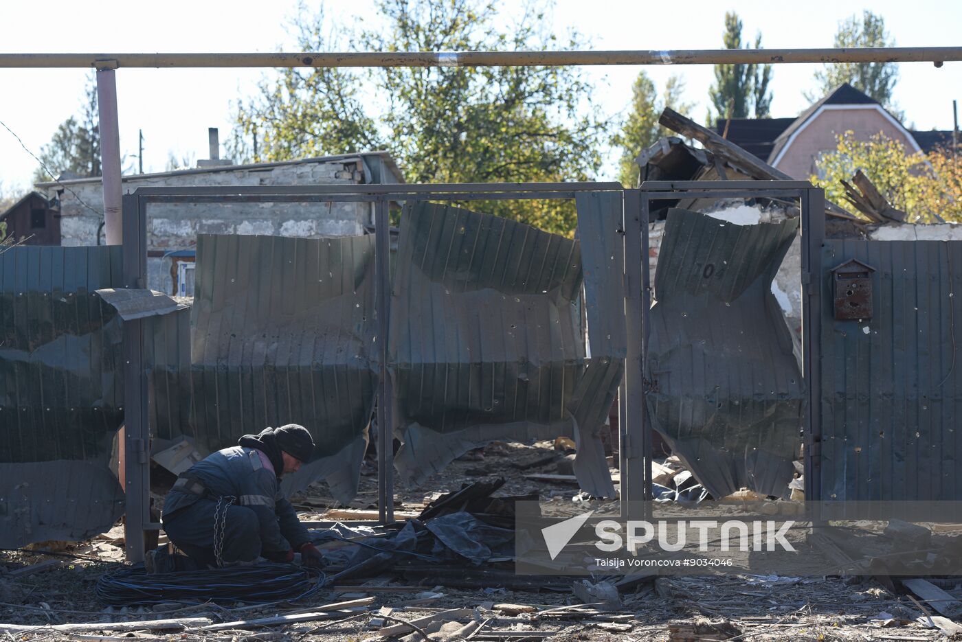 Russia Ukraine Military Operation Shelling