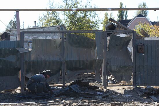 Russia Ukraine Military Operation Shelling