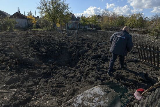 Russia Ukraine Military Operation Shelling