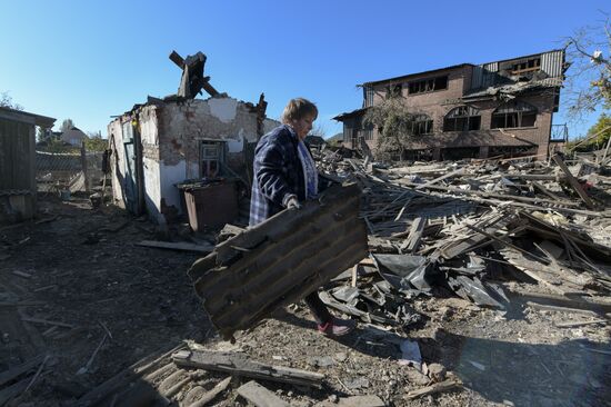 Russia Ukraine Military Operation Shelling