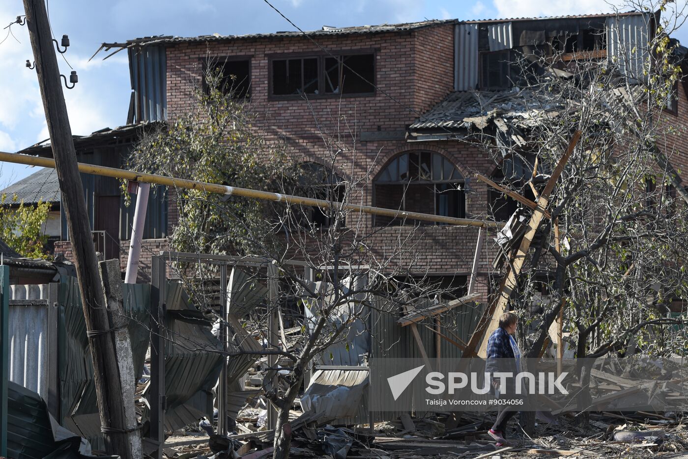 Russia Ukraine Military Operation Shelling