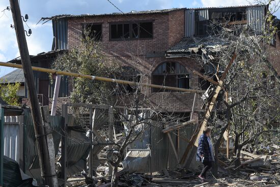 Russia Ukraine Military Operation Shelling