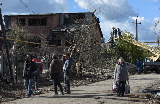 Russia Ukraine Military Operation Shelling