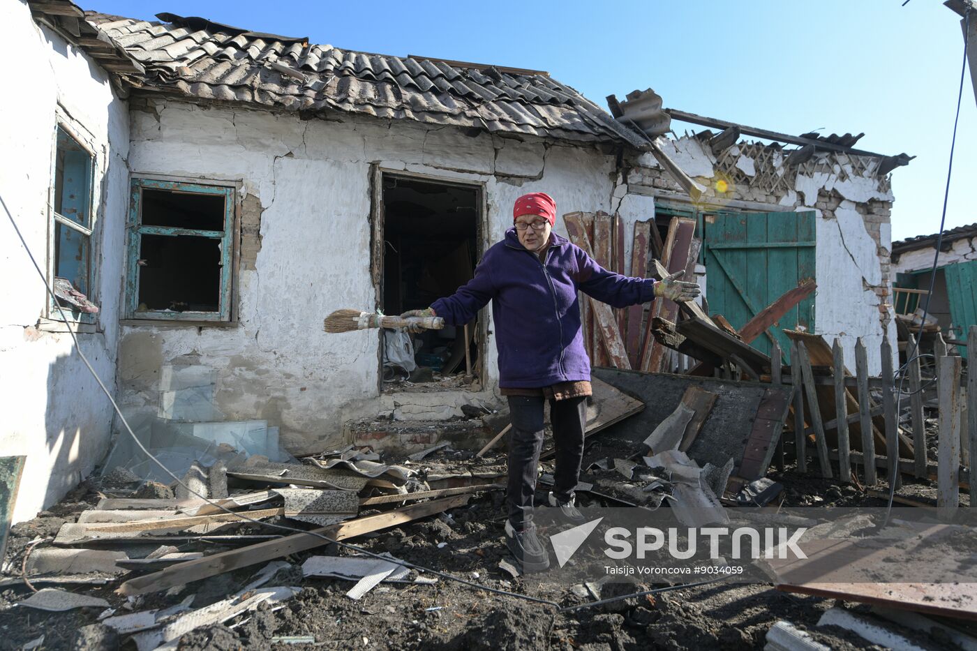 Russia Ukraine Military Operation Shelling